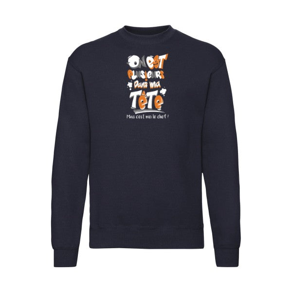 C'est moi le chef ! Fruit of the loom 280 g/m² Sweat shirt