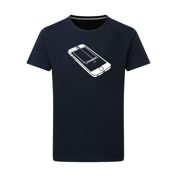 Piège - Flex Blanc Tshirt original Navy  5XL