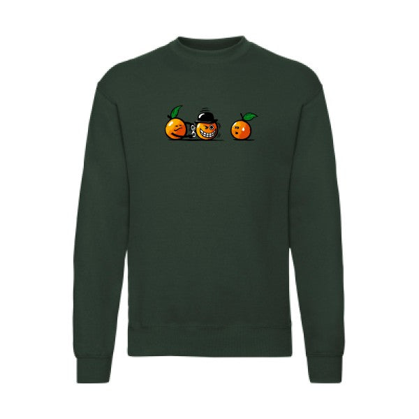 Orange Mécanique Fruit of the loom 280 g/m² Sweat shirt