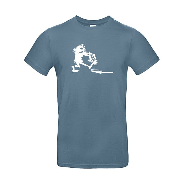 Zombie gag B&C- T-shirt E190|Stone Blue||2XL