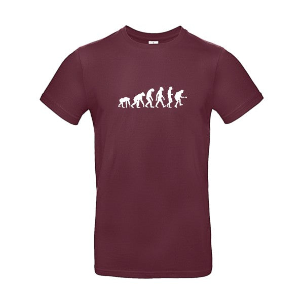 Rock EvolutionFlex Blanc - E190 T-shirt|Burgundy||2XL