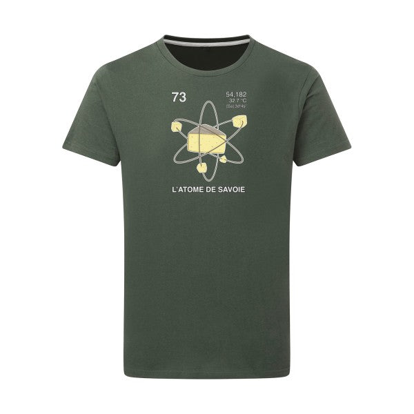 T-shirt homme L'Atome de Savoie - T-shirt original avec un design scientifique Thyme 2XL