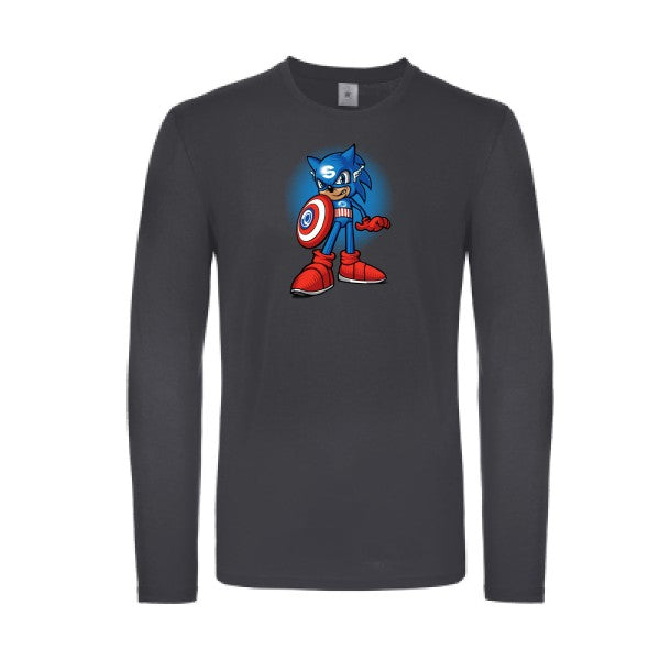 Captain S B&C - E150 LSL T-shirt manches longues léger