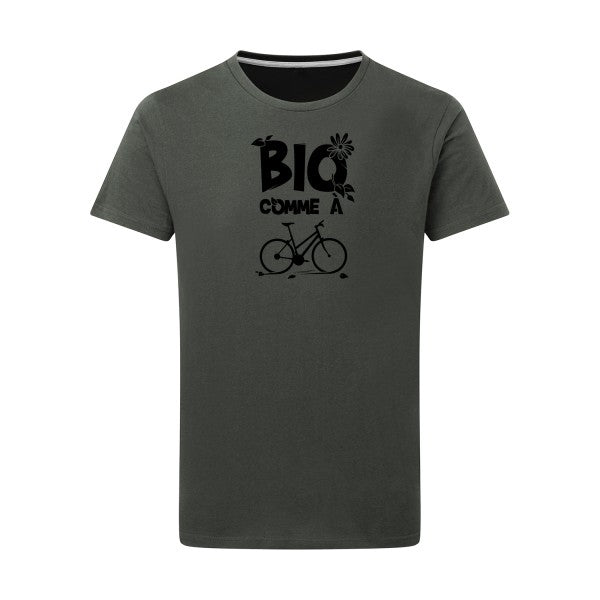 Bio comme un vélo - Flex noir Tshirt original Charcoal  5XL