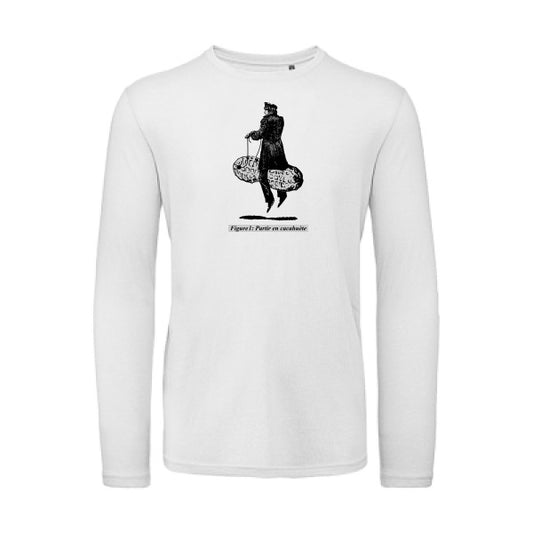 Partir en cacahuète | T-shirt original LSL White 2XL