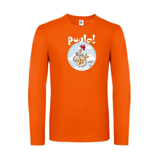 Poule ! B&C - E150 LSL T-shirt manches longues léger