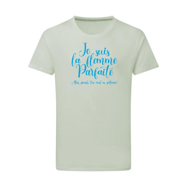 La flemme parfaite - Flex bleu clair Tshirt original Pastel Macchiato  2XL