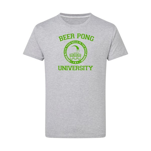 Beer Pong vert pomme -Flex vert pomme sur T-shirt SG  Light Oxford  5XL