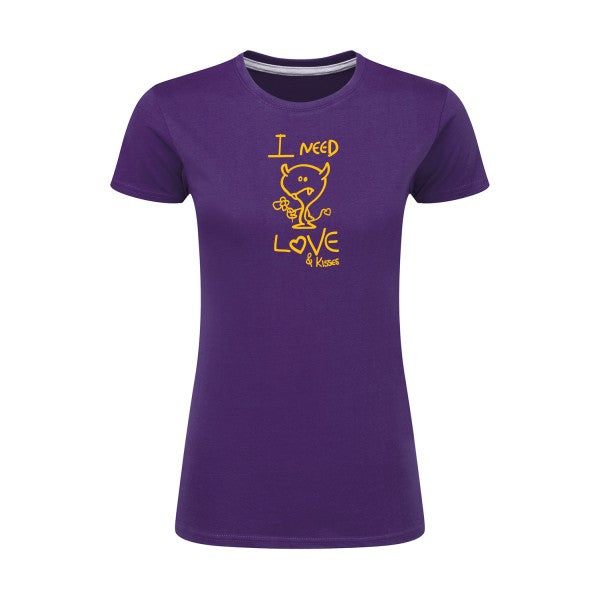 LOVER | jaune Or |T shirt original femme|SG