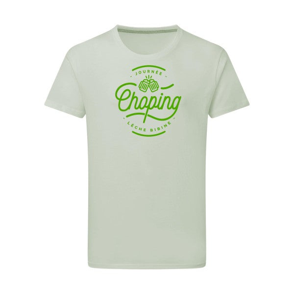 Journée Choping - Flex Vert pomme Tshirt original Pastel Macchiato  2XL