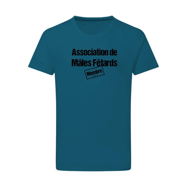 Association de Mâles Fêtards - Flex noir Tshirt original Petrol  2XL