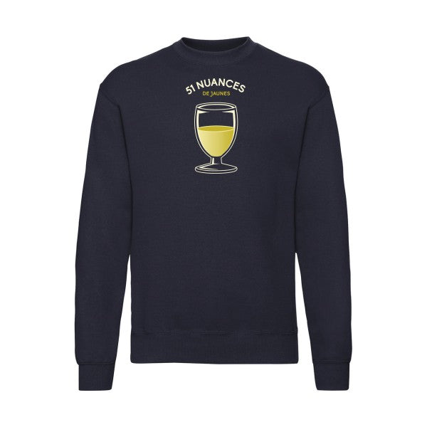 51 nuances de jaunes Fruit of the loom 280 g/m² Sweat shirt