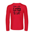 go-right--t-shirt-manches-longues-original-humour -Red