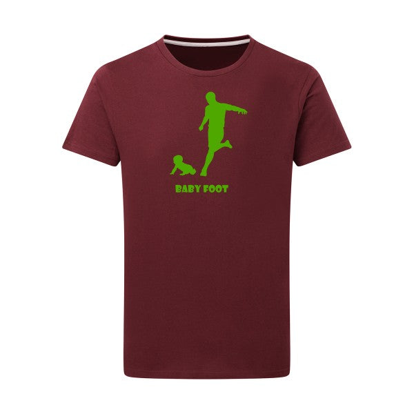 Baby foot vert pomme -Flex vert pomme sur T-shirt SG  Burgundy  2XL