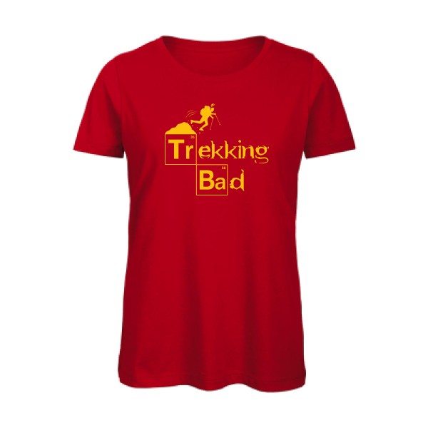 T shirt humour bio femme   femme bio|Trekking bad jaune Or 