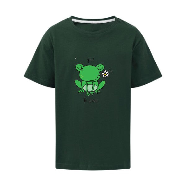 Be Green  SG - Kids T-shirt enfant Bottle Green Taille 152 (11-12/2XL)