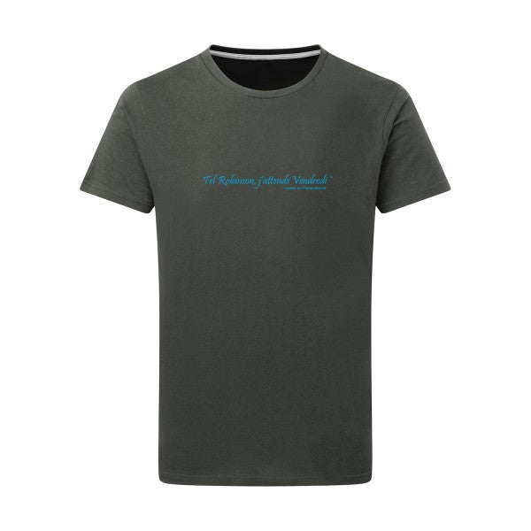 Yes, Vendredi ! - Flex bleu clair Tshirt original Charcoal  5XL