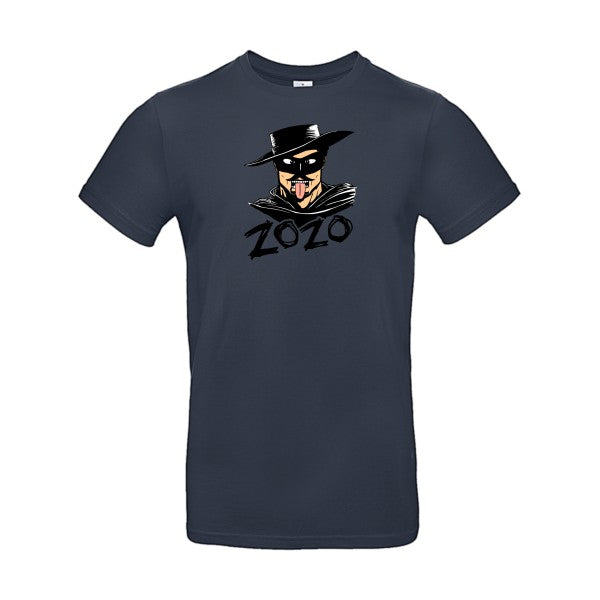 T-shirt humour original Zozo T Shirt couleur Navy