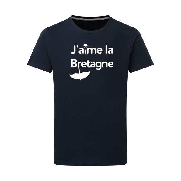 J'aime la Bretagne - Flex Blanc Tshirt original Navy  5XL