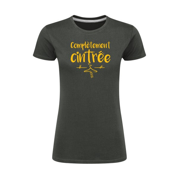 Complètement cintré  |jaune Or |T shirt original femme|SG