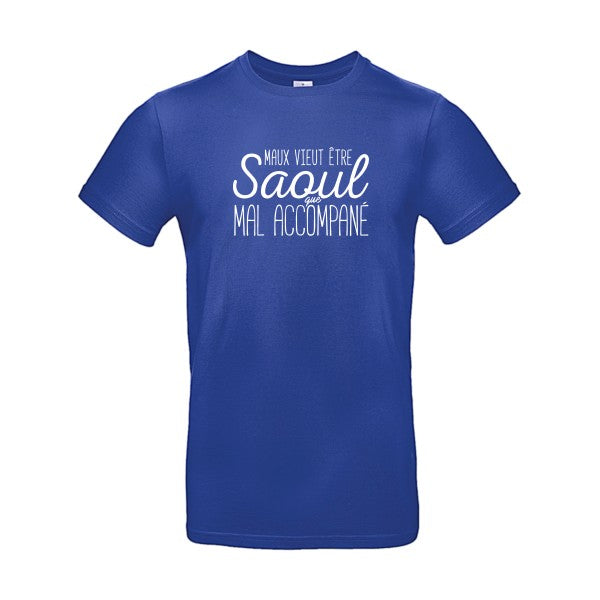 Maux vieut être SaoulFlex Blanc - E190 T-shirt|Cobalt Blue||2XL