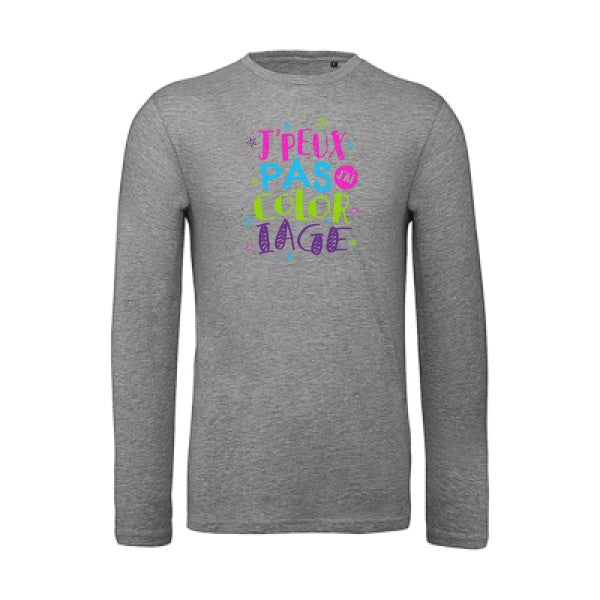 J'peux pas j'ai coloriage | T-shirt original LSL Sport Grey 2XL