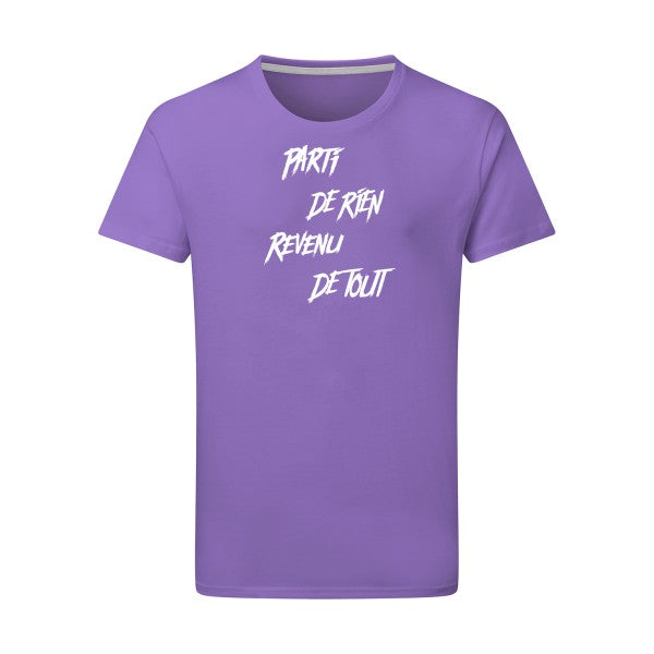 Parti de rien - Flex Blanc Tshirt original Aster Purple  2XL