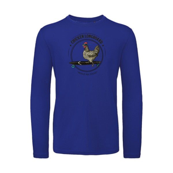 Chicken Longboard | T-shirt original LSL Cobalt Blue 2XL