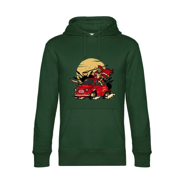 500- Sweat à capuche original Bottle Green - RueDuTeeshirt