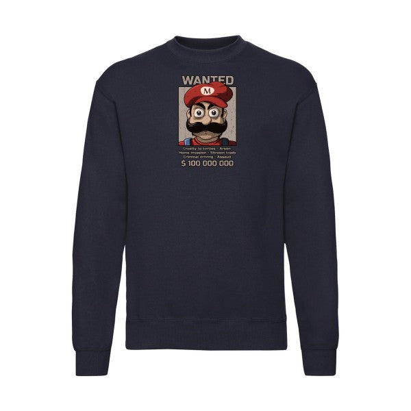 Wanted Mario Fruit of the loom 280 g/m² Sweat shirt