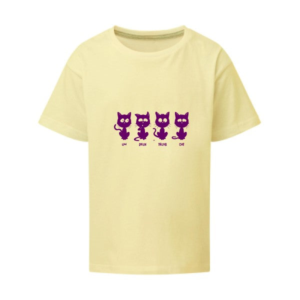 un deux trois cat Flex Violet SG - Kids T-shirt enfant Anise Flower Taille 152 (11-12/2XL)