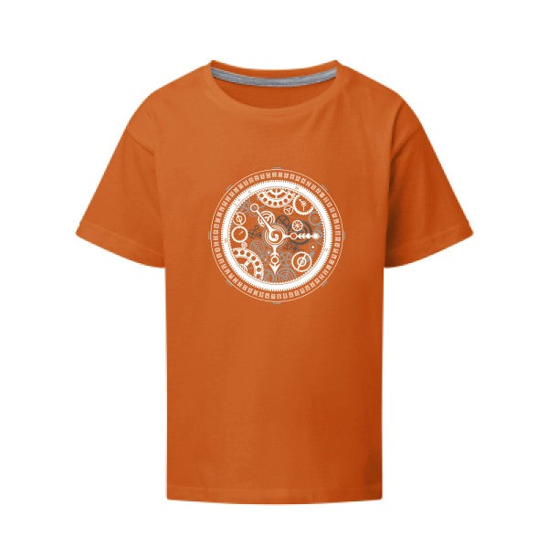 Mechanism SG - Kids T-shirt enfant Orange Taille 152 (11-12/2XL)