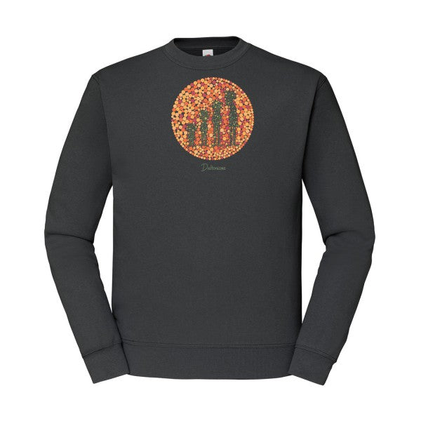 Daltonisme Fruit of the loom 280 g/m² Sweat shirt