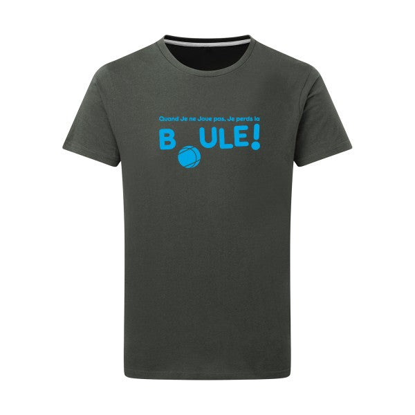 Perdre la boule ! - Flex bleu clair Tshirt original Charcoal  5XL