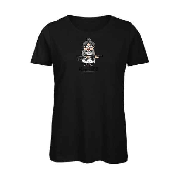 Mamie-Traillette- - t-shirt original femme Black