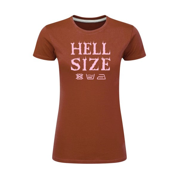 HELL SIZE ! Rose |T shirt original femme|SG