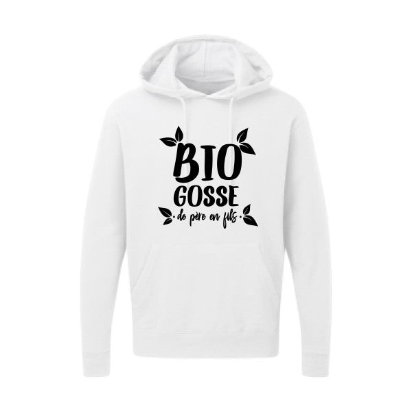 BIO GOSSE  Noir SG - Hooded Sweatshirt Sweat capuche