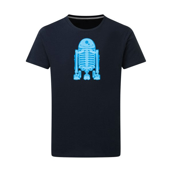 T-shirt homme Droid Scan - T-shirt inspiré par l'univers de la science-fiction Navy 5XL