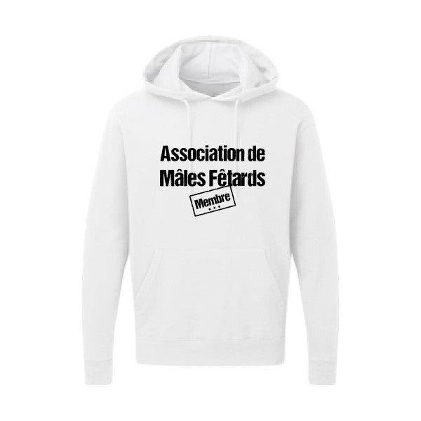 Association de Mâles Fêtards Noir SG - Hooded Sweatshirt Sweat capuche