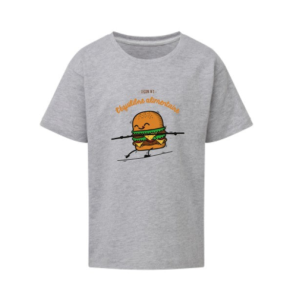 BURGER ADDICT SG - Kids T-shirt enfant Light Oxford Taille 152 (11-12/2XL)