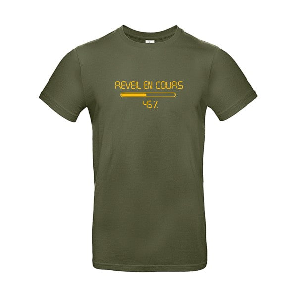 réveil en cours... loading...Flex jaune or - E190 T-shirt|Urban Khaki||2XL