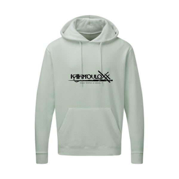 KAAMOULOXX ! Noir |Sweat capuche imprimé homme