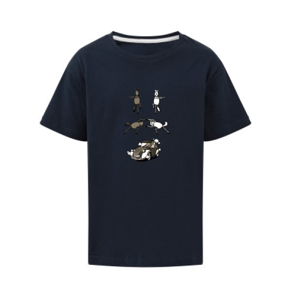 Fusion SG - Kids T-shirt enfant Navy Taille 140 (9-10/XL)