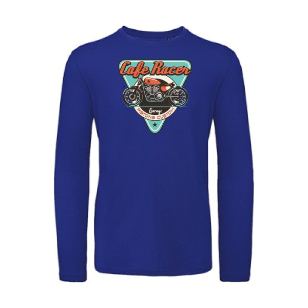 CAFE RACER | T-shirt original LSL Cobalt Blue 2XL