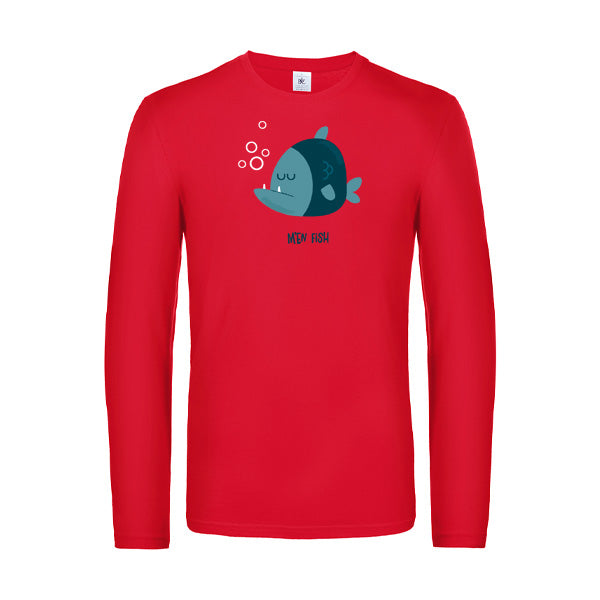 M'en fish -T-shirt manches longues 190g