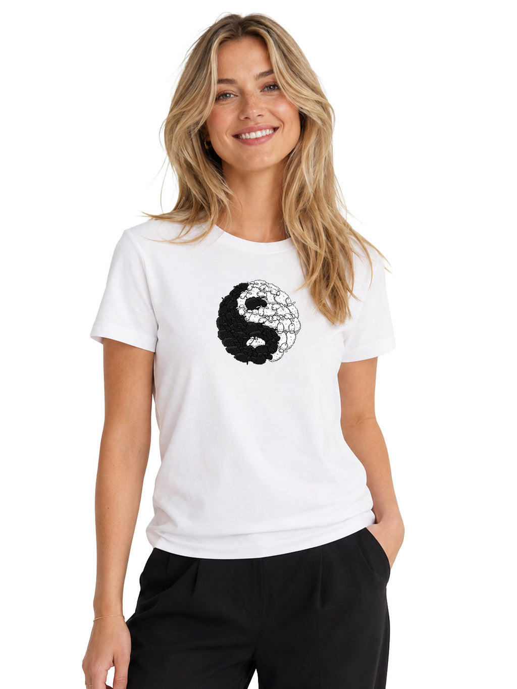 Mouton Yin Yang  T-shirt original