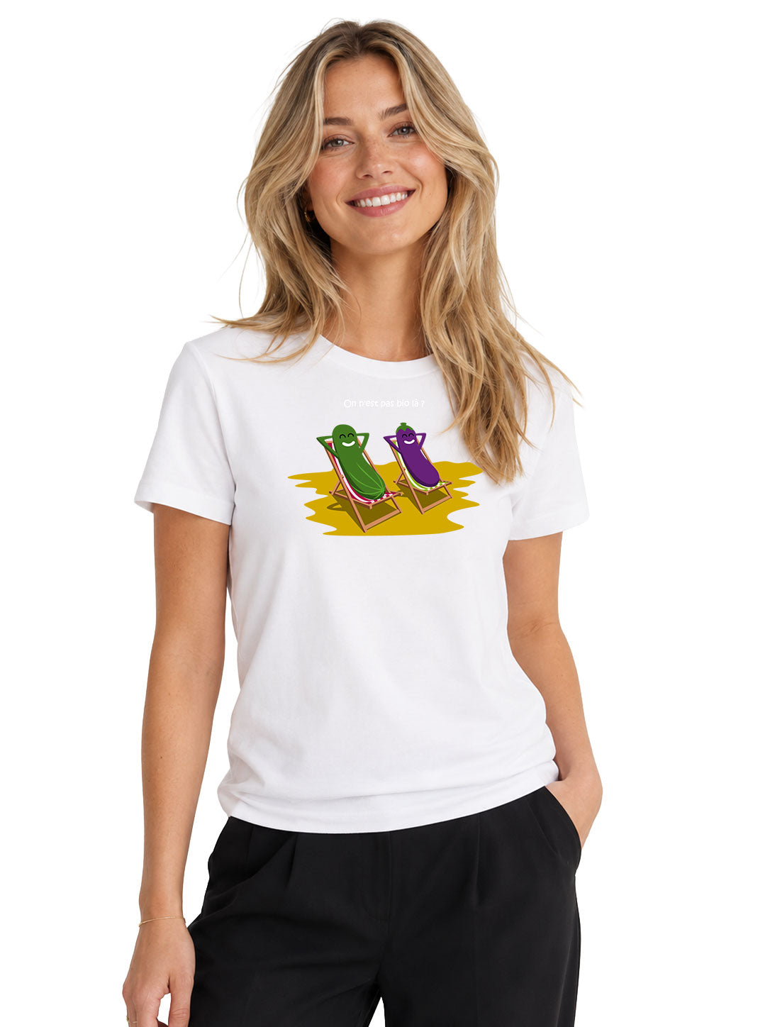 On n'est pas bio là - T-shirt original