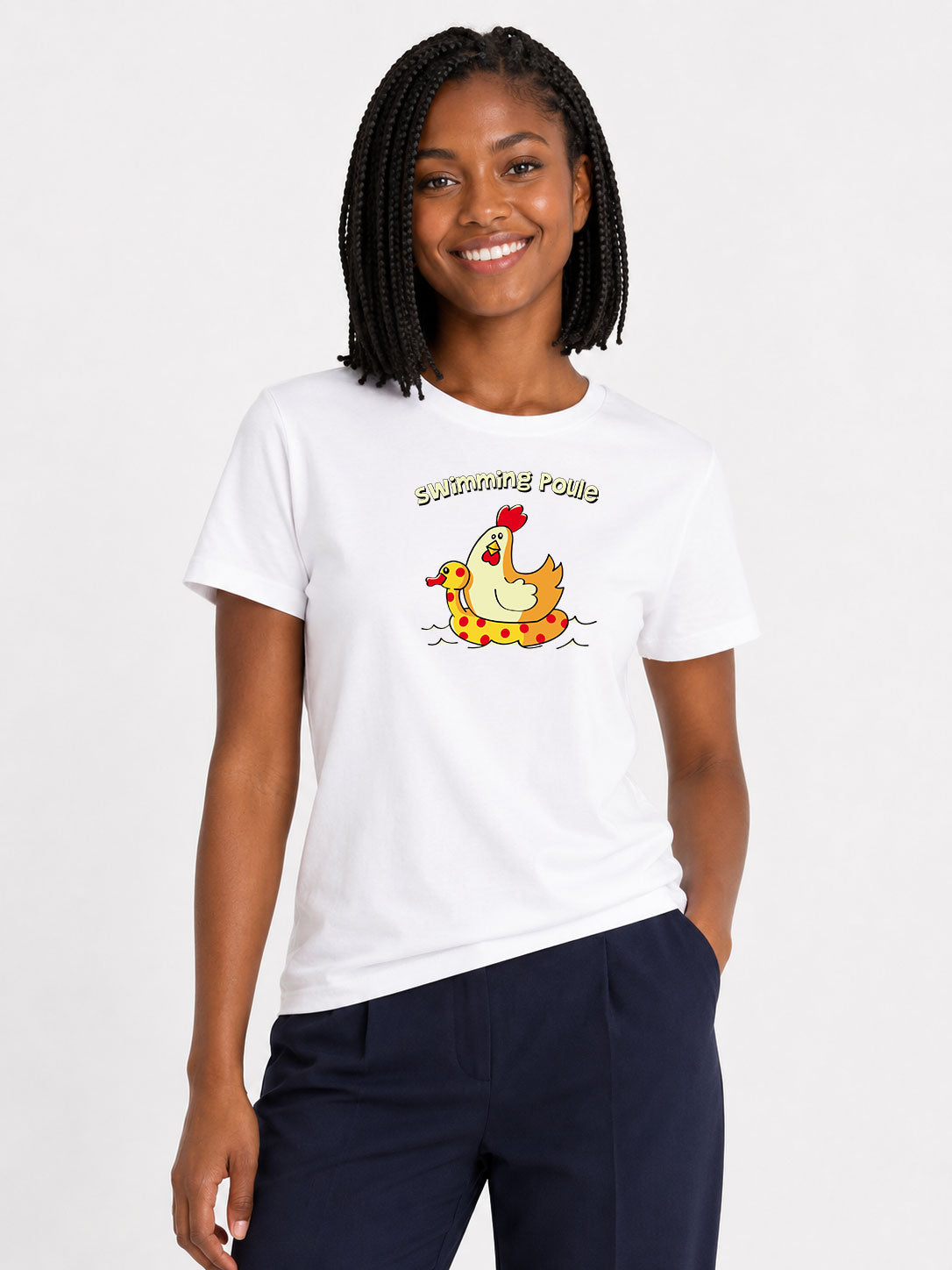 swimming poule  T-shirt original