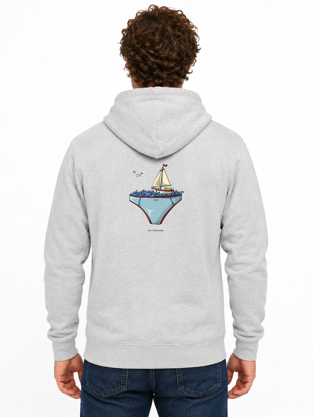Ta mer en slip - Sweat à capuche original