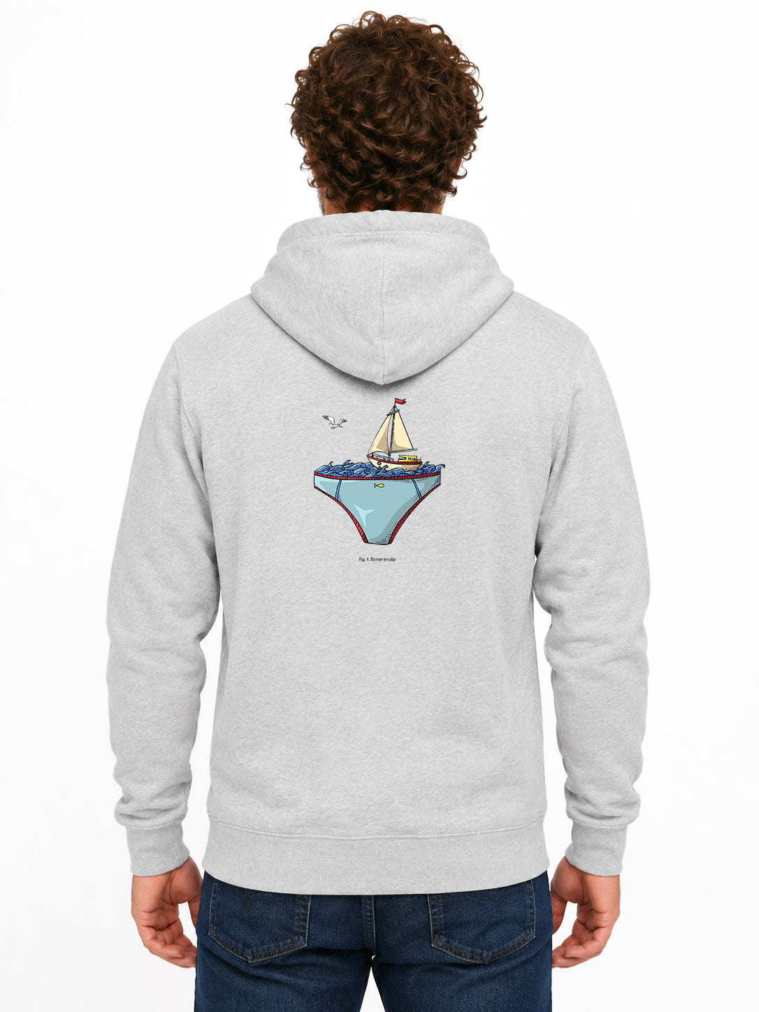 Ta mer en slip - Sweat à capuche original